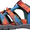 Keen SEACAMP II CNX 1028852 - Multi/Austern vaikiškos basutės - sandalai