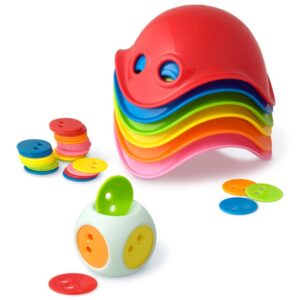 edukaciniai zaislai. Lavinamieji zaislai. Moluk . Bilibo Game Box žaidimas