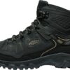 Keen TARGHEE IV MID WP 1029826 - Black vyriški batai - sandalai