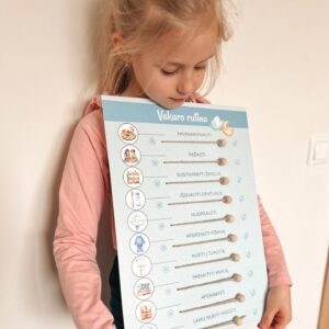 elgesio ugdymo sistema vakaro rutina 11 1