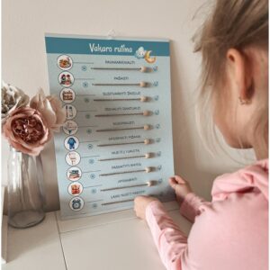 elgesio ugdymo sistema vakaro rutina 12 1