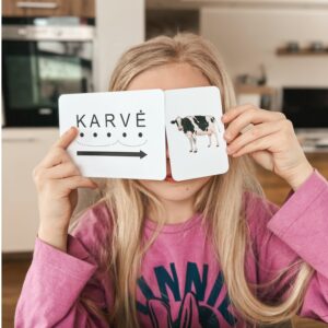 skaitymo korteles dviskiemeniai zodziai 1