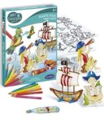 edukaciniai zaislai. Lavinamieji zaislai. SentoSphere . Meno ir kūrybos rinkinys - Magiškieji Piratai