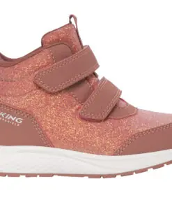 Alternative view of VIKING Bouncy Glitter Mid WP 2V rudeniniai/pavasariniai batai vaikams – Pink