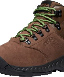 Keen Nxis Explorer Mid Wp Men's - Bison/Golden Yellow batai - batai