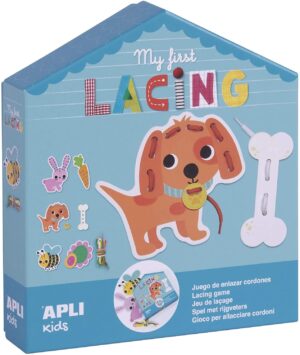 edukaciniai zaislai. Lavinamieji zaislai. Apli Kids . Žaidimas „Mano pirmasis varstymas”
