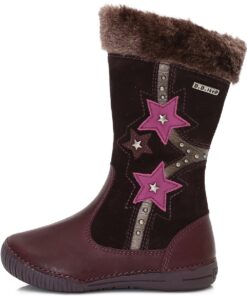 batukai vaikams D.D.Step (Vengrija)  Ilgaauliai batai su vilna 25-30 d. W036707M