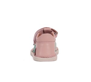 batukai vaikams D.D.Step (Vengrija)  Rožinės barefoot basutės 26-31 d. G076-51736CM
