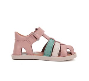 batukai vaikams D.D.Step (Vengrija)  Rožinės barefoot basutės 26-31 d. G076-51736CM