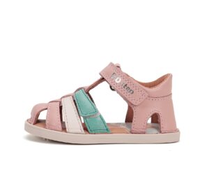 batukai vaikams D.D.Step (Vengrija)  Rožinės barefoot basutės 26-31 d. G076-51736CM