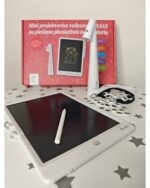 mini projektorius vaikams skilsas su piesimo plansetiniu kompiuteriu 2 1