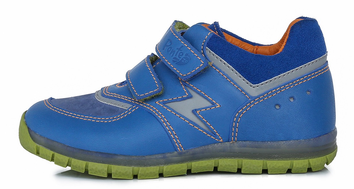 Ponte20 Mėlyni batai 22-27 d. DA071715C. Batai vaikams 3 Ponte20 Mėlyni batai 22-27 d. DA071715C. Batai vaikams. Tvirtas užkulnis