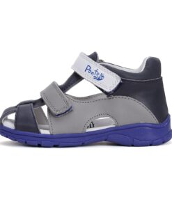 Ponte20 Mėlynos basutės 28-33 d. DA05-4-1725BL. Batai vaikams. Tvirtas užkulnis