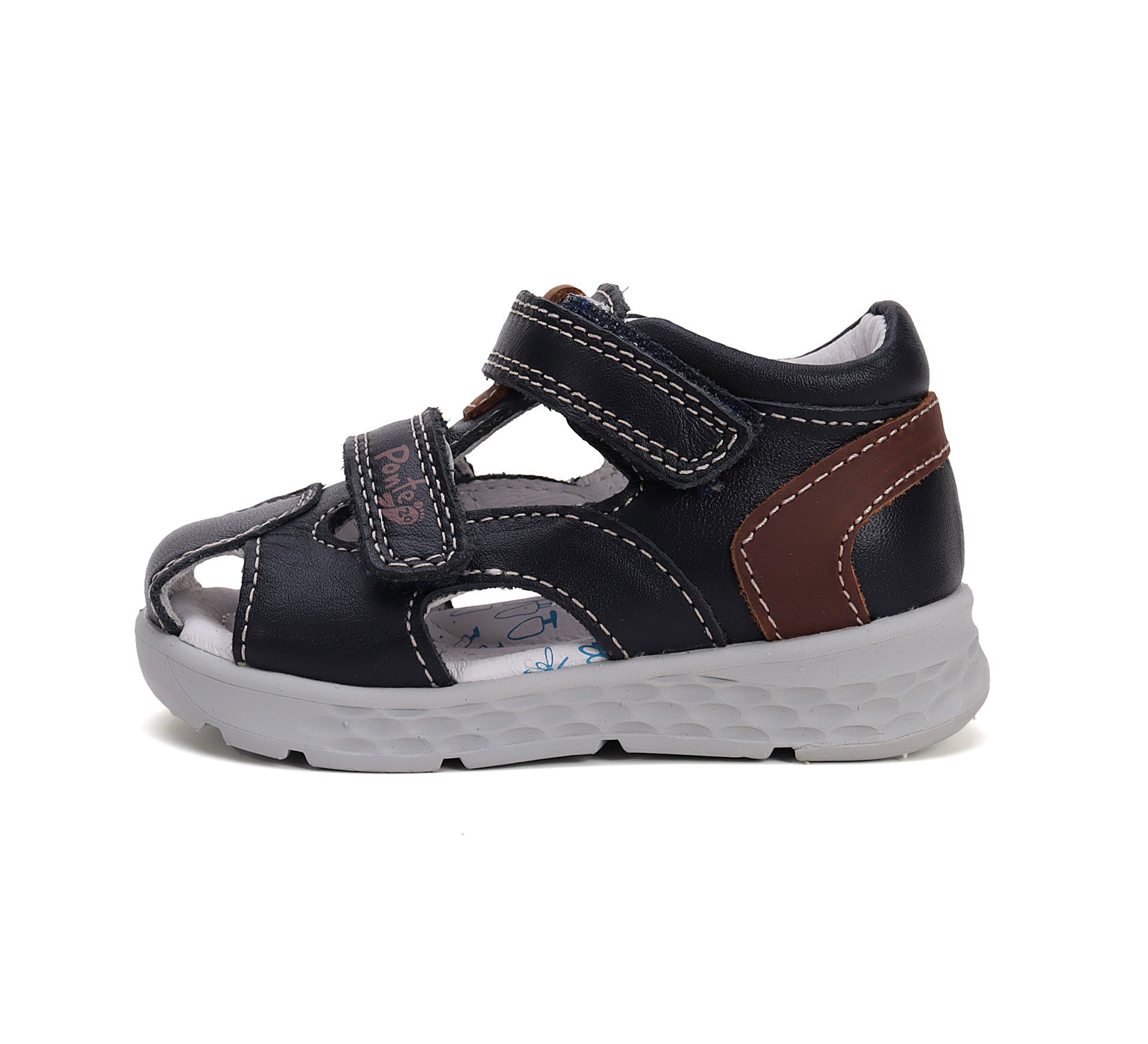 Ponte20 Mėlynos basutės 28-33 d. DA05-5-1422AL. Batai vaikams 3 Ponte20 Mėlynos basutės 28-33 d. DA05-5-1422AL. Batai vaikams. Tvirtas užkulnis