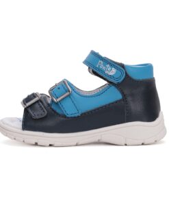 Ponte20 Mėlynos basutės 22-27 d. DA05-5-1459. Batai vaikams. Tvirtas užkulnis