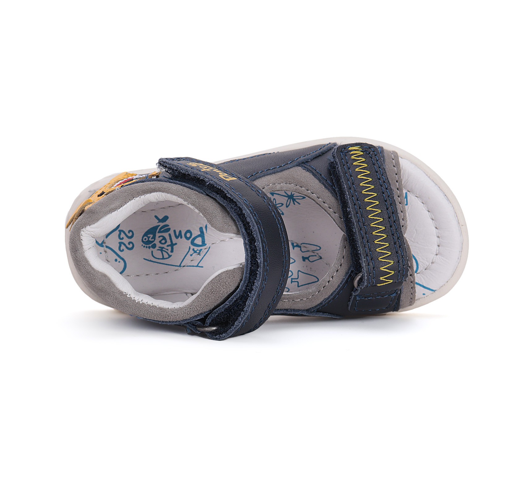 Ponte20 Mėlynos basutės 22-27 d. DA05-5-1708. Batai vaikams 6 Ponte20 Mėlynos basutės 22-27 d. DA05-5-1708. Batai vaikams. Tvirtas užkulnis