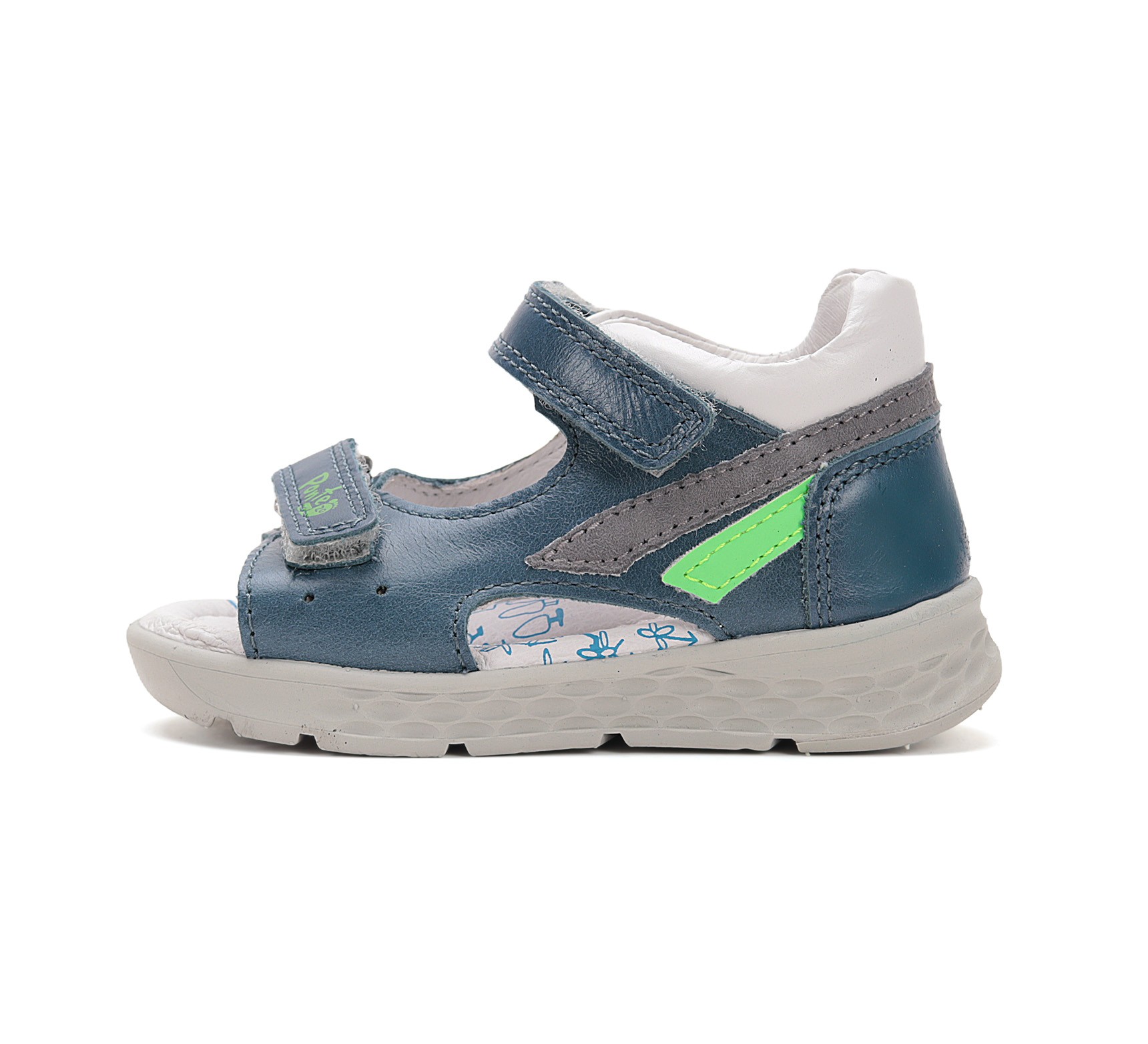 Ponte20 Mėlynos basutės 22-27 d. DA05-5-1697. Batai vaikams 3 Ponte20 Mėlynos basutės 22-27 d. DA05-5-1697. Batai vaikams. Tvirtas užkulnis