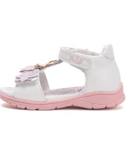 Ponte20 Baltos basutės 22-27 d. DA05-5-1891. Batai vaikams. Tvirtas užkulnis