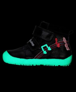 batukai vaikams D.D.Step (Vengrija)  Barefoot juodi batai 31-36 d. A063-42517AL