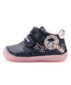 batukai vaikams D.D.Step (Vengrija)  Barefoot mėlyni batai 20-25 d. S070-52838B