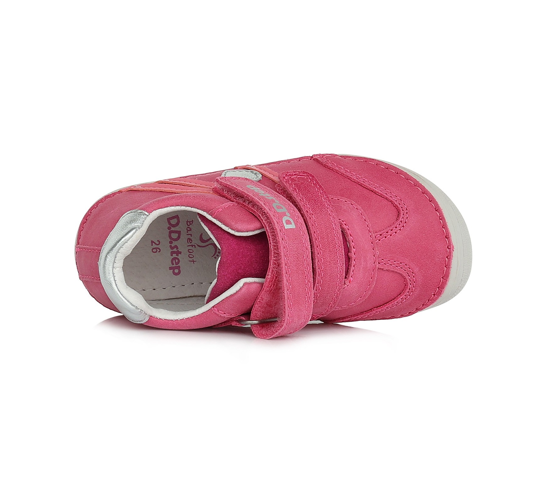 Barefoot rožiniai batai 31-36 d. S063-348L. D.D.Step (Vengrija). Batai vaikams 6 batukai vaikams D.D.Step (Vengrija) Barefoot rožiniai batai 31-36 d. S063-348L