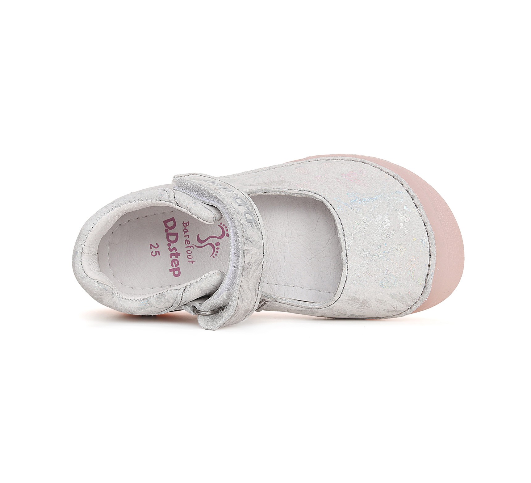 Barefoot sidabriniai batai 31-36 d. H063-41716L. D.D.Step (Vengrija). Batai vaikams 6 batukai vaikams D.D.Step (Vengrija) Barefoot sidabriniai batai 31-36 d. H063-41716L