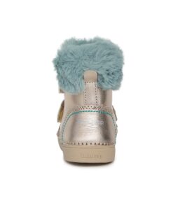 batukai vaikams D.D.Step (Vengrija)  Batai su dirbtiniu kailio pamušalu 25-30 d. W068-394CM