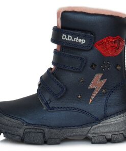 batukai vaikams D.D.Step (Vengrija)  Batai su vilna 25-30 d. W056520AM-WOOL