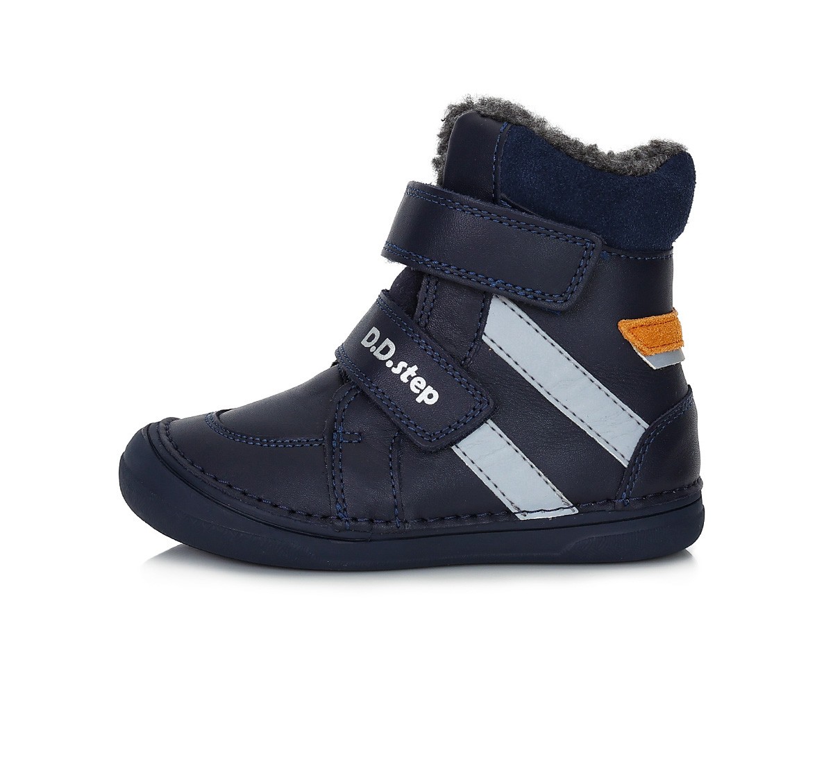 Batai su vilna 26-31 d. W078-382BM-WOOL. D.D.Step (Vengrija). Batai vaikams 3 batukai vaikams D.D.Step (Vengrija) Batai su vilna 26-31 d. W078-382BM-WOOL