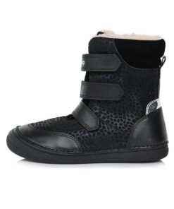 batukai vaikams D.D.Step (Vengrija)  Batai su vilna 26-31 d. W078-392M-WOOL