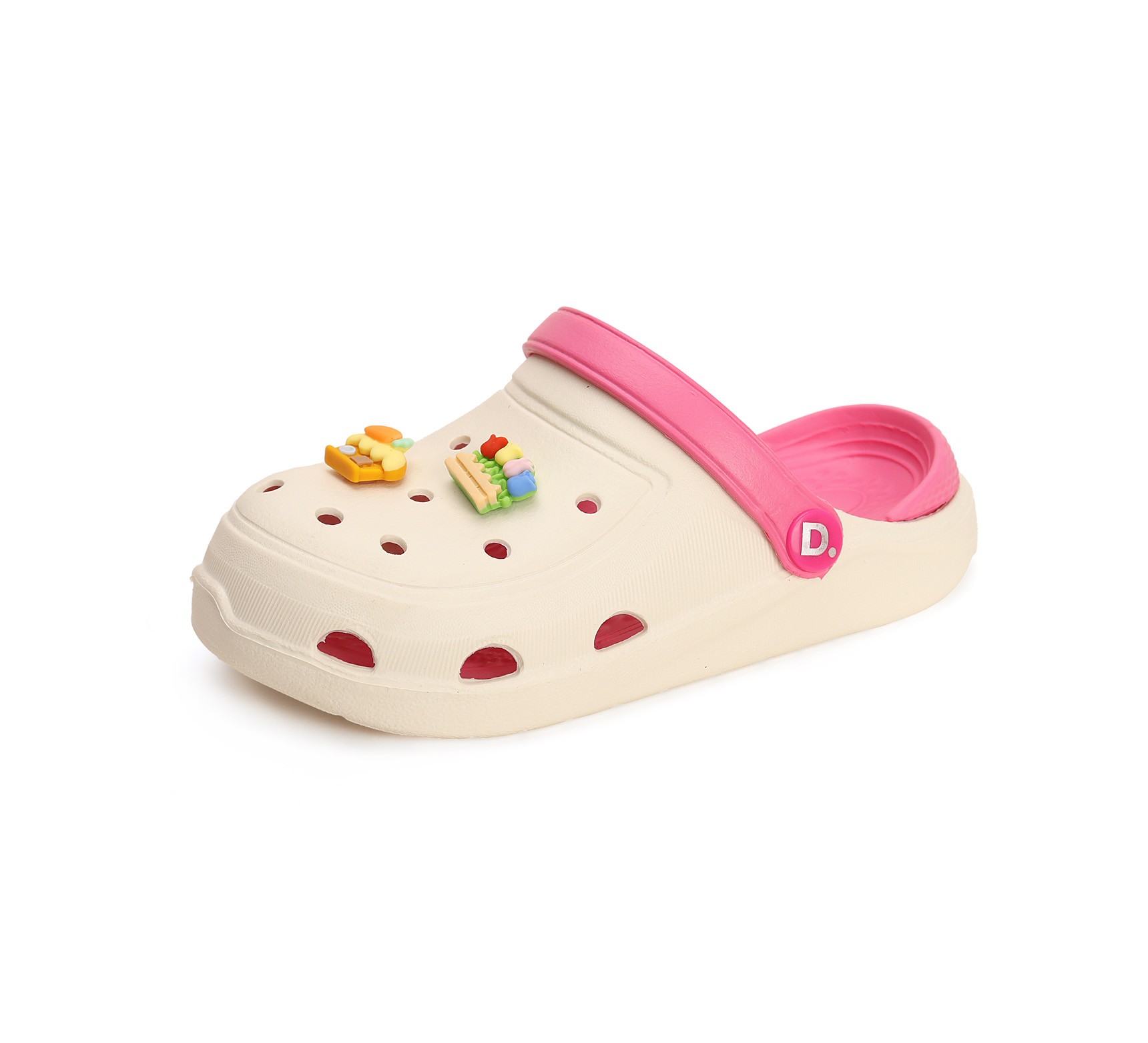 D.D.Step baltos klumpės 26-31 d. J091-41700EM. D.D.Step (Vengrija). Batai vaikams 4 batukai vaikams D.D.Step (Vengrija) D.D.Step baltos klumpės 26-31 d. J091-41700EM