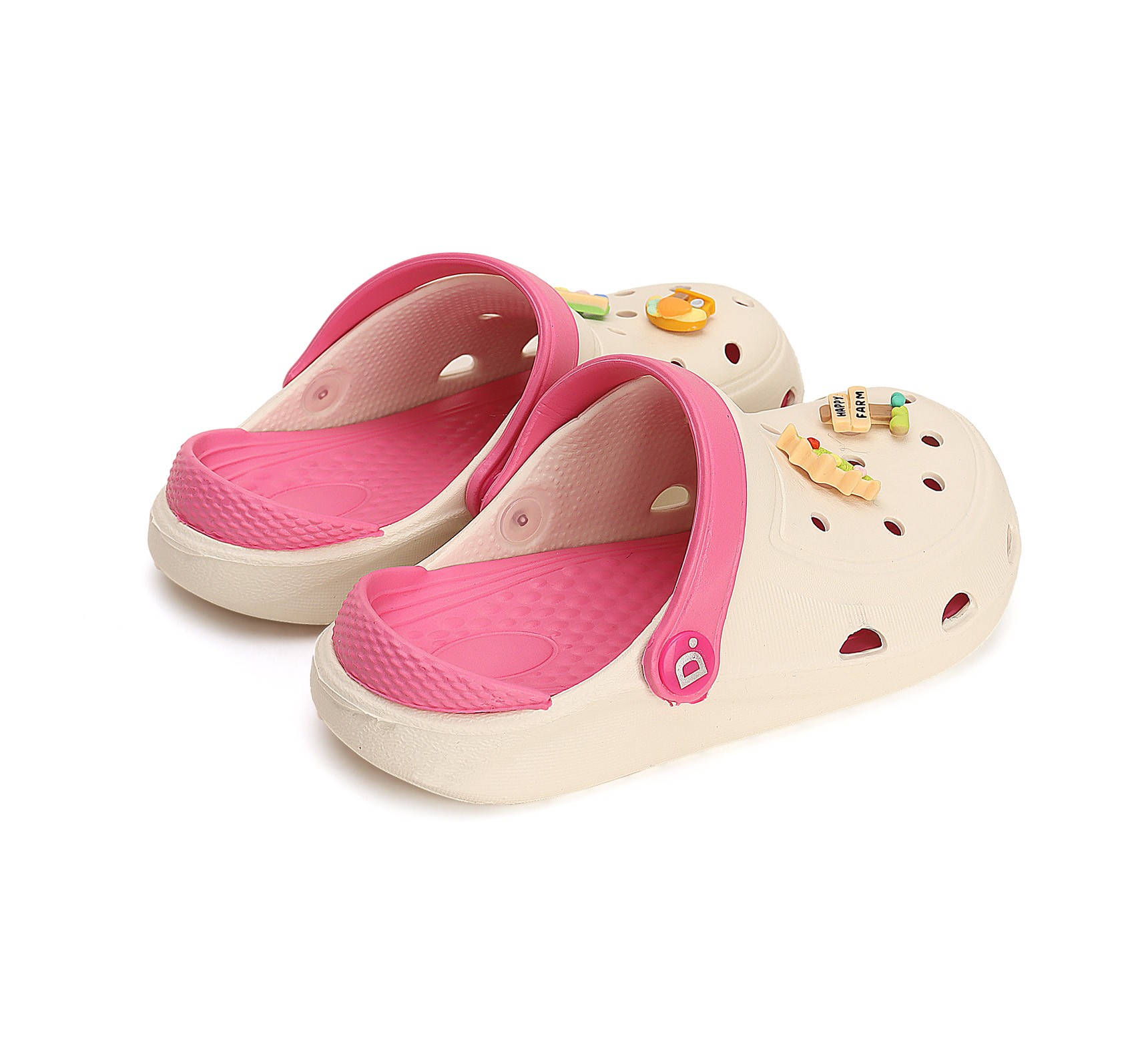 D.D.Step baltos klumpės 26-31 d. J091-41700EM. D.D.Step (Vengrija). Batai vaikams 6 batukai vaikams D.D.Step (Vengrija) D.D.Step baltos klumpės 26-31 d. J091-41700EM