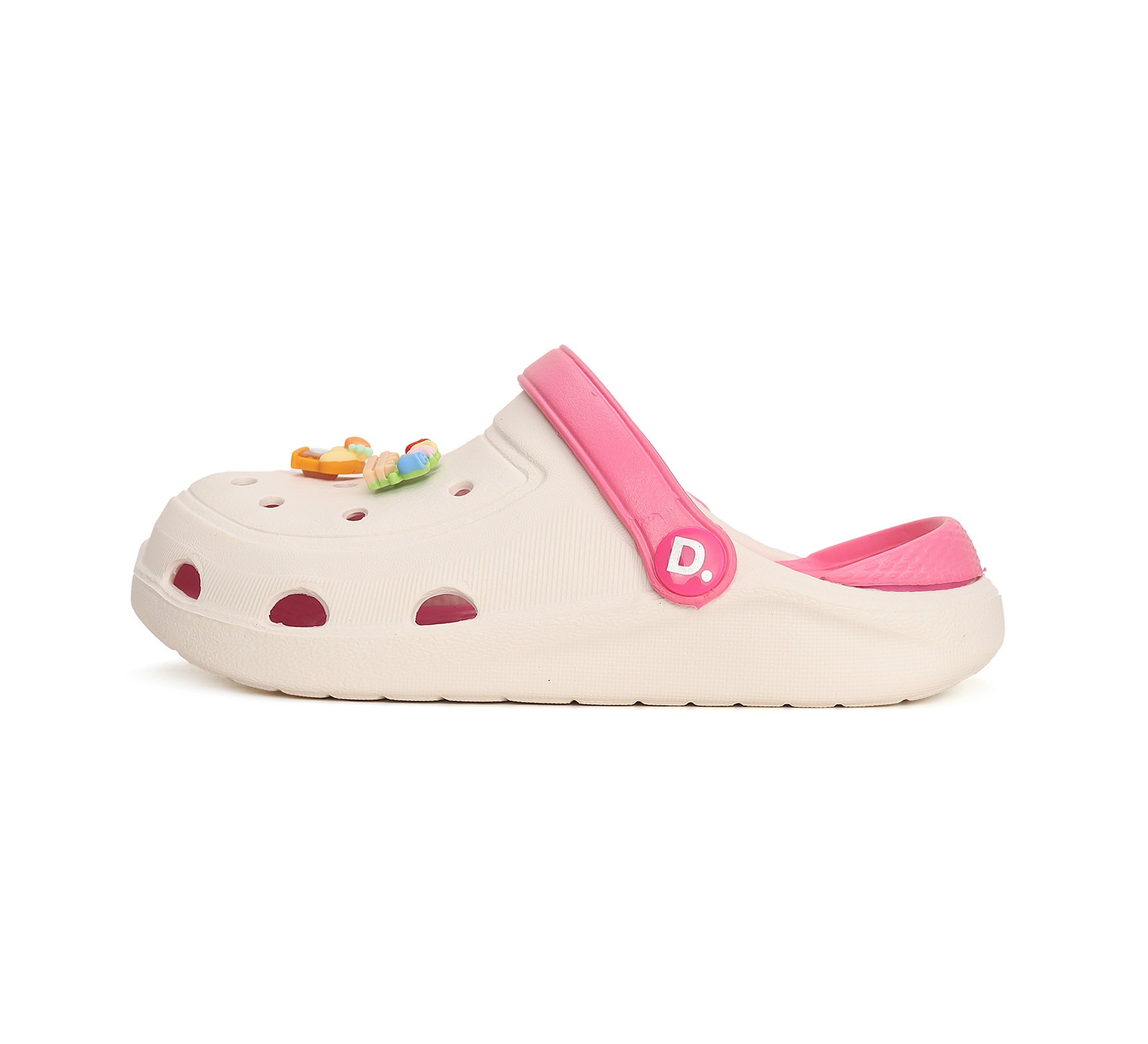 D.D.Step baltos klumpės 26-31 d. J091-41700EM. D.D.Step (Vengrija). Batai vaikams 3 batukai vaikams D.D.Step (Vengrija) D.D.Step baltos klumpės 26-31 d. J091-41700EM