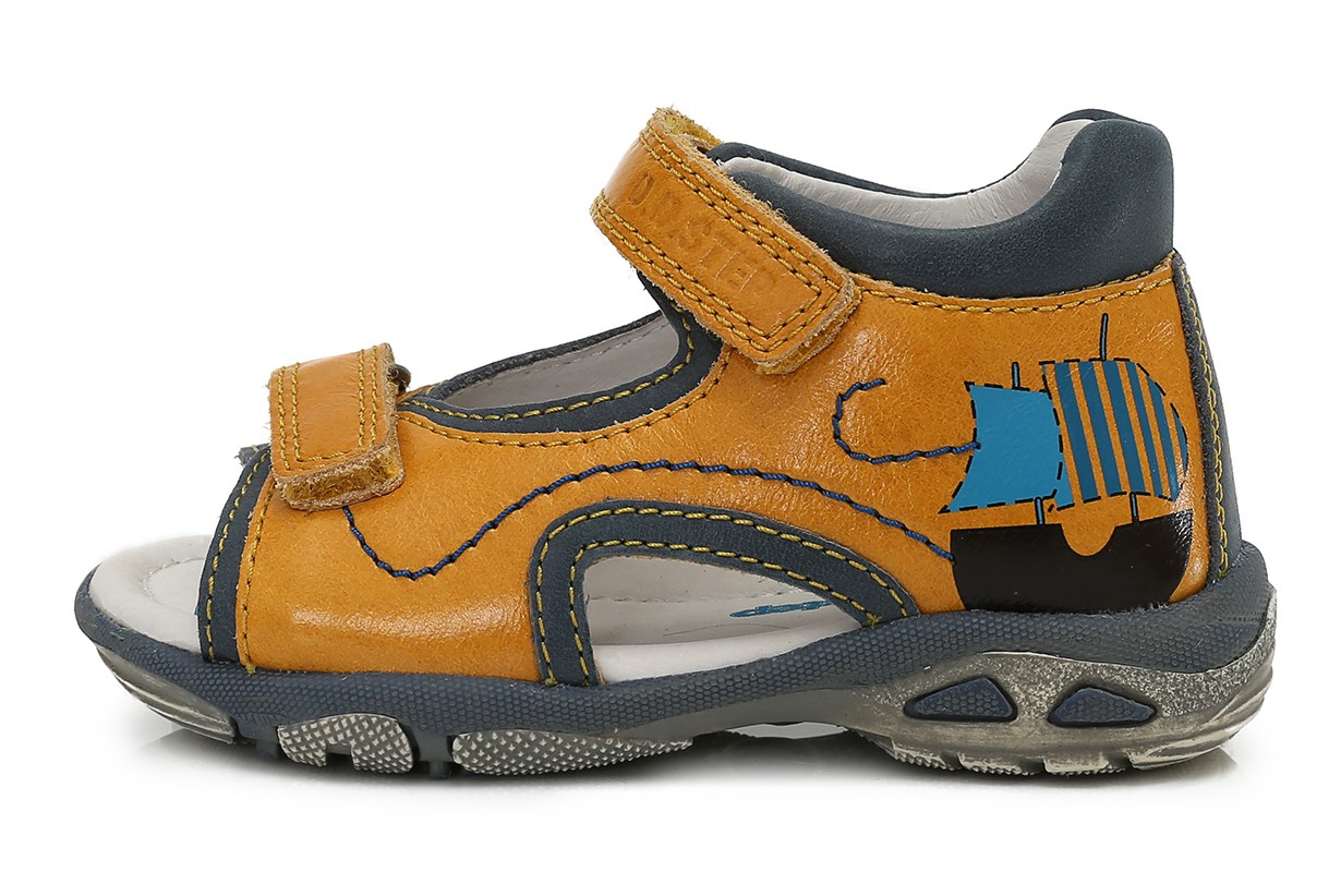 Geltonos basutės 19-24 d. AC2907017AU. D.D.Step (Vengrija). Batai vaikams 3 batukai vaikams D.D.Step (Vengrija) Geltonos basutės 19-24 d. AC2907017AU