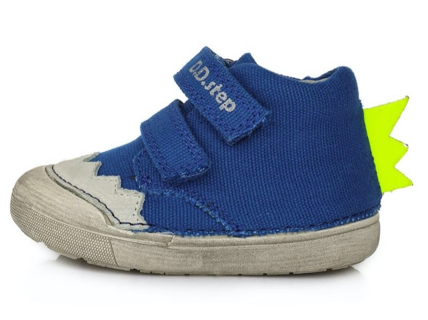 Mėlyni canvas batai 20-25 d. C066937. D.D.Step (Vengrija). Batai vaikams 3 batukai vaikams D.D.Step (Vengrija) Mėlyni canvas batai 20-25 d. C066937