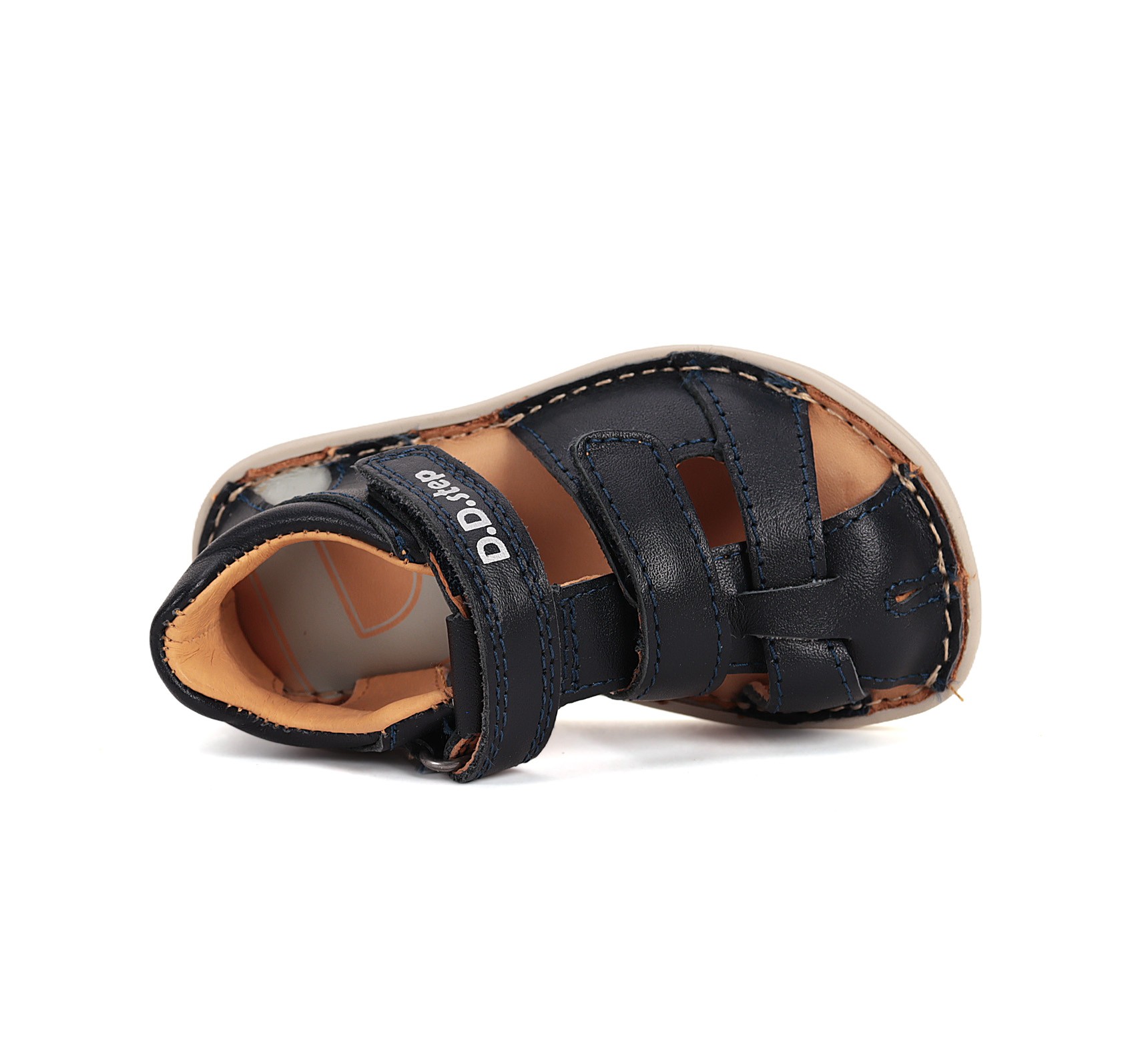 Mėlynos barefoot basutės 20-25 d. G076-51971. D.D.Step (Vengrija). Batai vaikams 6 batukai vaikams D.D.Step (Vengrija) Mėlynos barefoot basutės 20-25 d. G076-51971