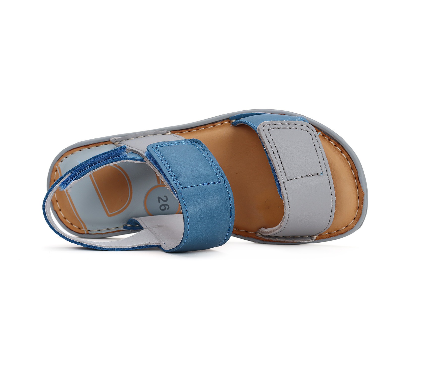 Mėlynos barefoot basutės 26-31 d. G076-41539DM. D.D.Step (Vengrija). Batai vaikams 6 batukai vaikams D.D.Step (Vengrija) Mėlynos barefoot basutės 26-31 d. G076-41539DM