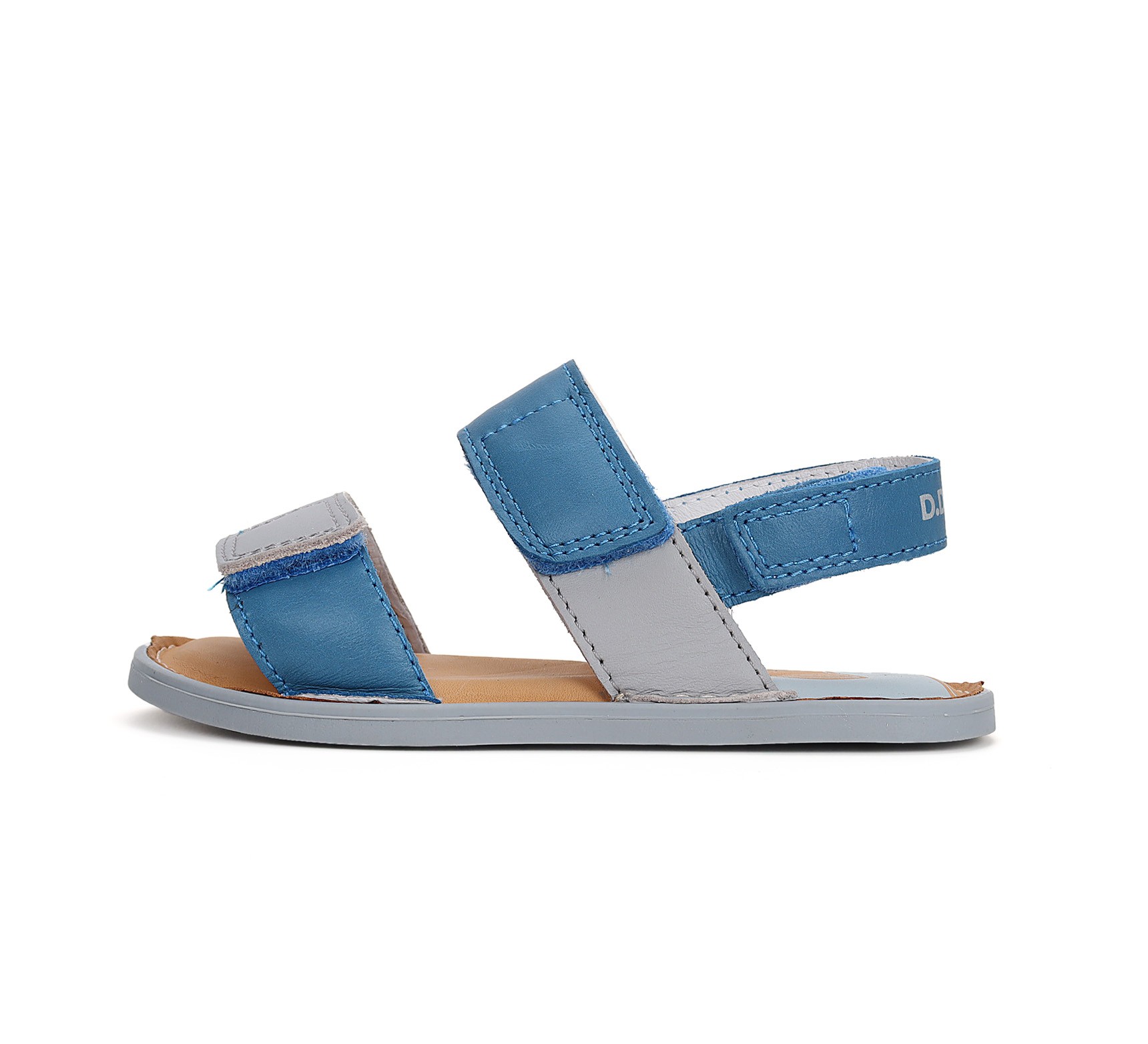 Mėlynos barefoot basutės 26-31 d. G076-41539DM. D.D.Step (Vengrija). Batai vaikams 3 batukai vaikams D.D.Step (Vengrija) Mėlynos barefoot basutės 26-31 d. G076-41539DM