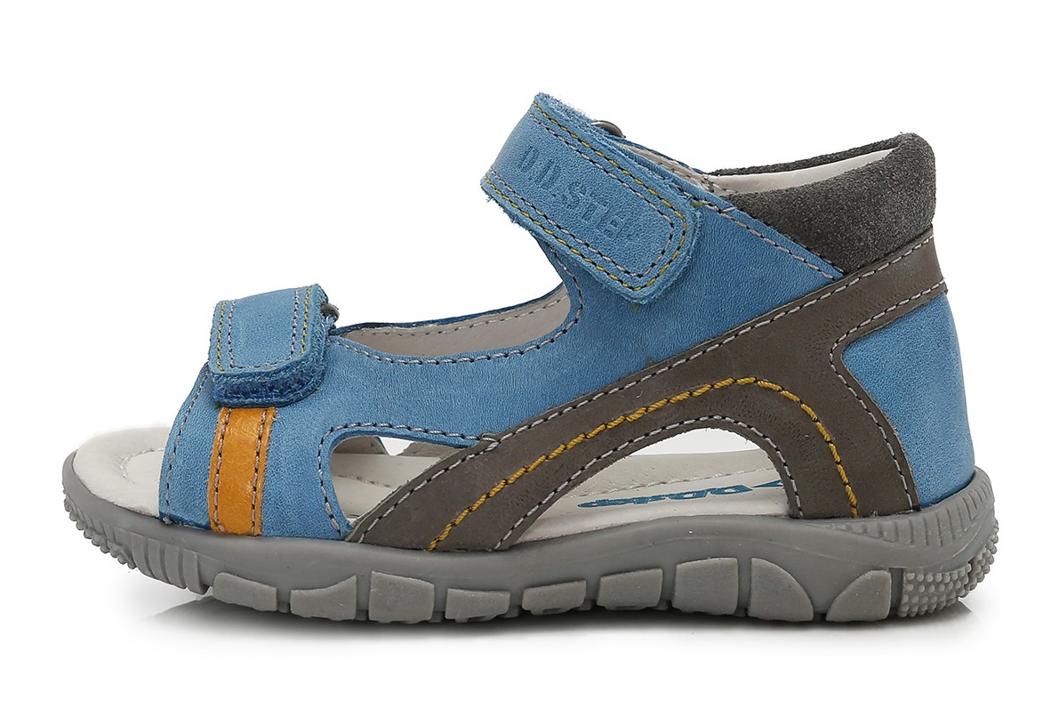 Mėlynos basutės 19-24 d. K3304008U. D.D.Step (Vengrija). Batai vaikams 3 batukai vaikams D.D.Step (Vengrija) Mėlynos basutės 19-24 d. K3304008U