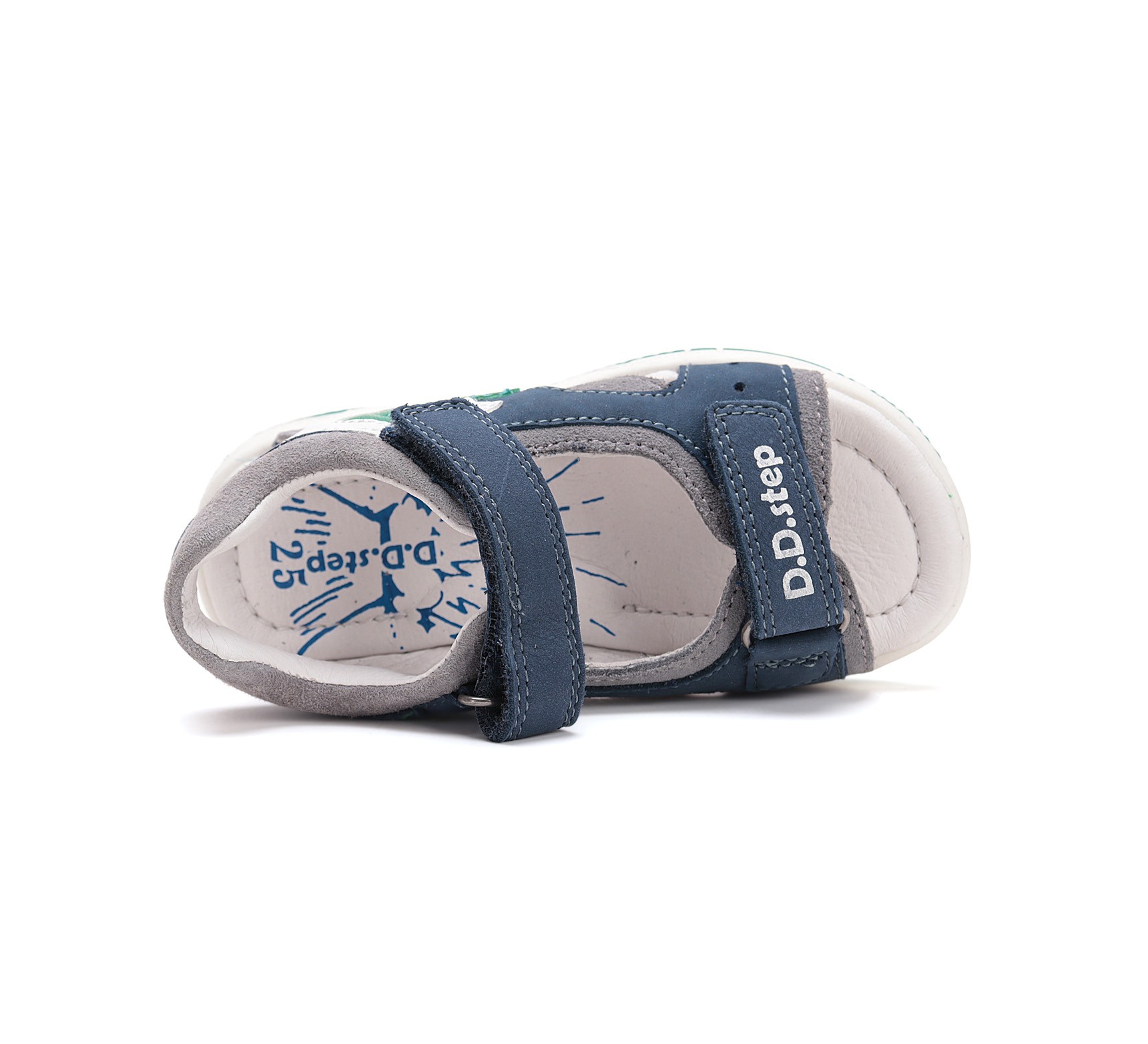 Mėlynos basutės 25-30 d. G103-51795M. D.D.Step (Vengrija). Batai vaikams 6 batukai vaikams D.D.Step (Vengrija) Mėlynos basutės 25-30 d. G103-51795M