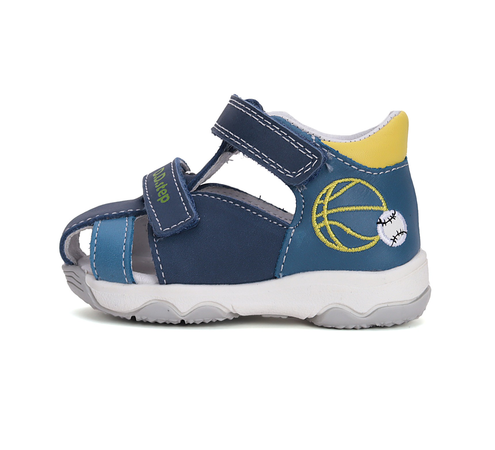 Mėlynos basutės 26-31 d. G064-51611M. D.D.Step (Vengrija). Batai vaikams 3 batukai vaikams D.D.Step (Vengrija) Mėlynos basutės 26-31 d. G064-51611M