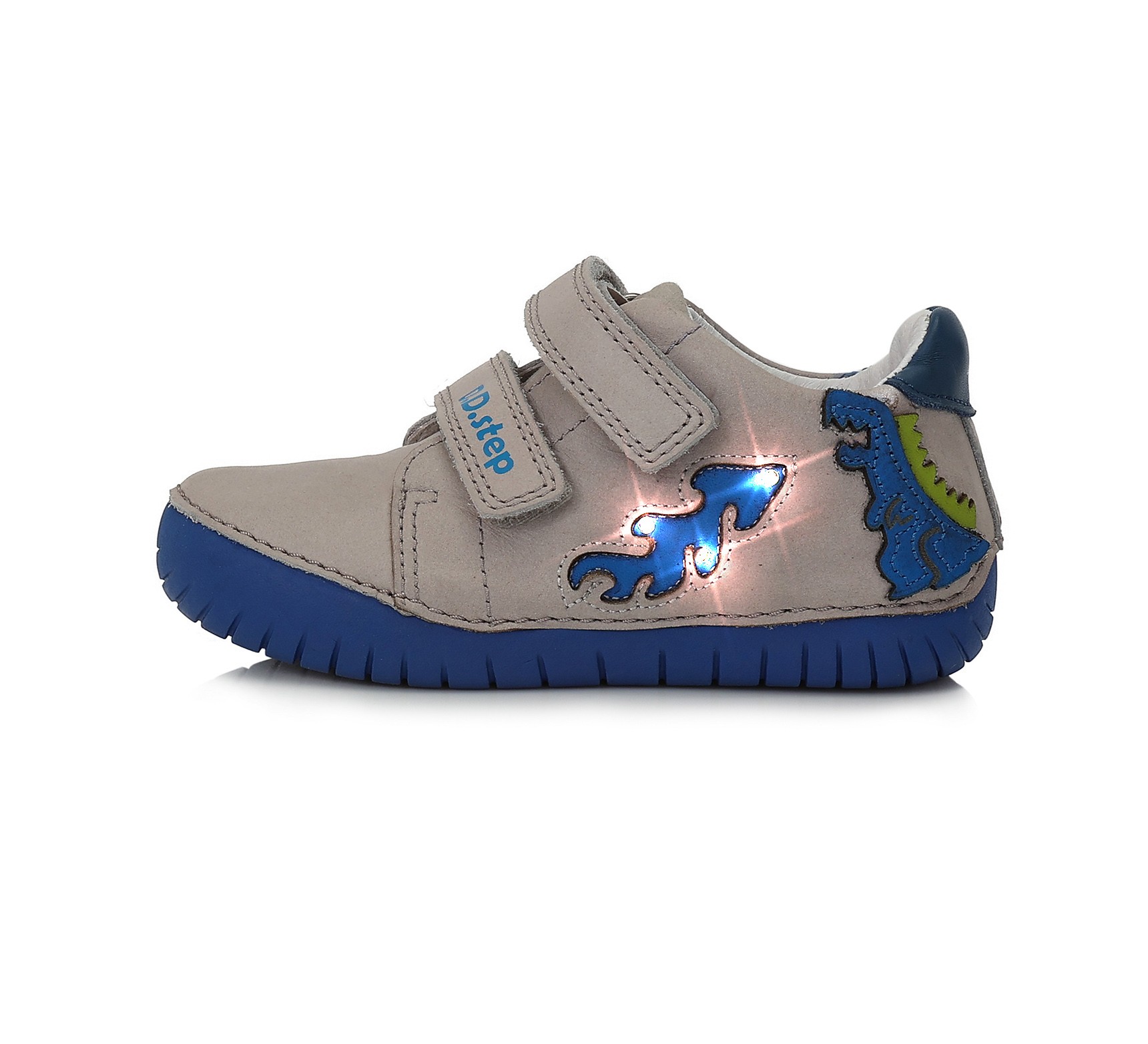 Pilki LED batai 25-30 d. S050-41140BM. D.D.Step (Vengrija). Batai vaikams 3 batukai vaikams D.D.Step (Vengrija) Pilki LED batai 25-30 d. S050-41140BM