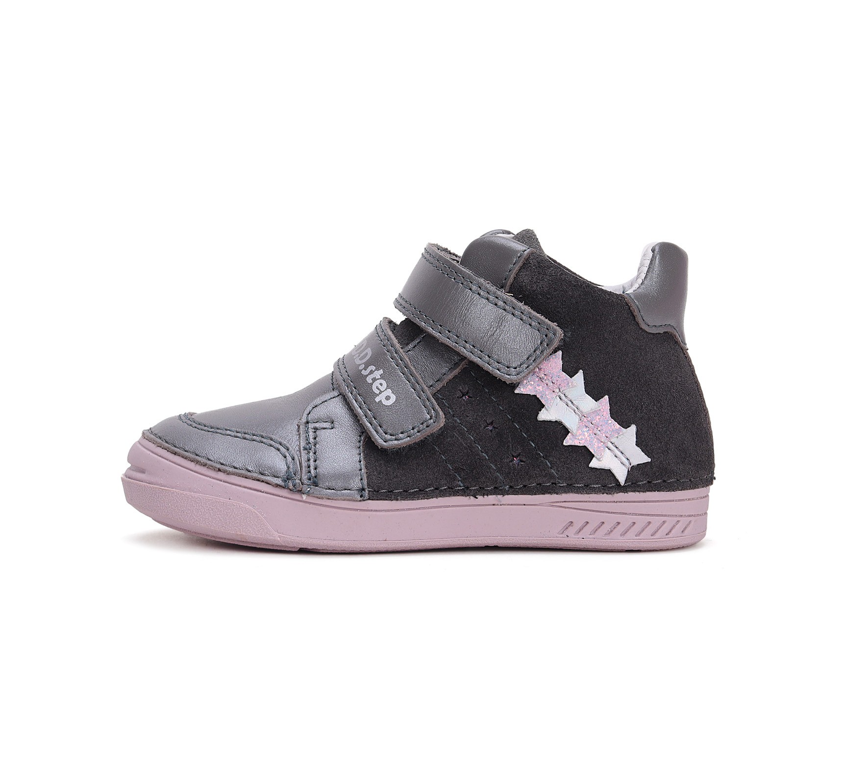 Pilki batai 25-30 d. A040-42820BM. D.D.Step (Vengrija). Batai vaikams 3 batukai vaikams D.D.Step (Vengrija) Pilki batai 25-30 d. A040-42820BM