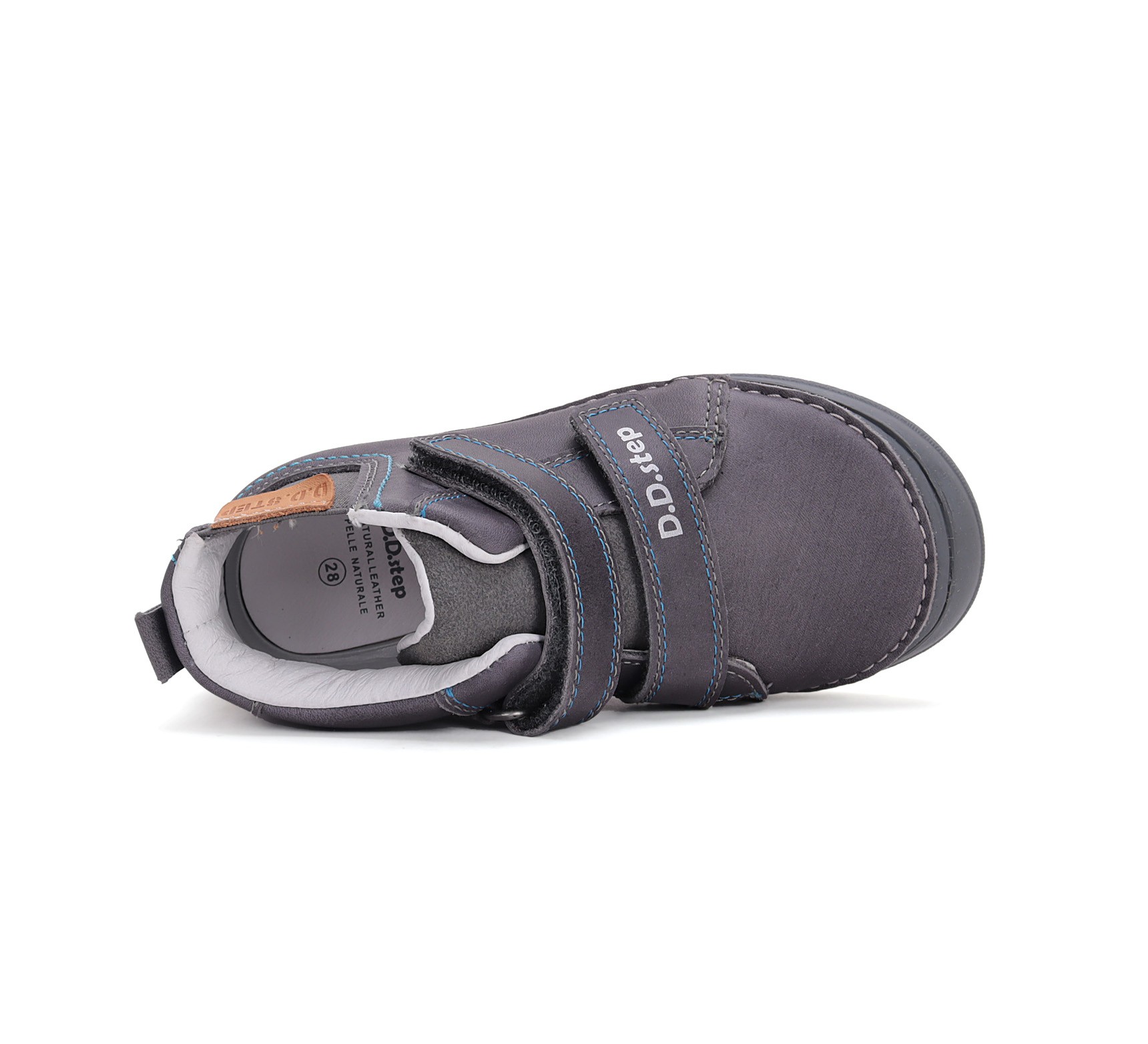 Pilki batai 32-37 d. A078-42504L. D.D.Step (Vengrija). Batai vaikams 6 batukai vaikams D.D.Step (Vengrija) Pilki batai 32-37 d. A078-42504L