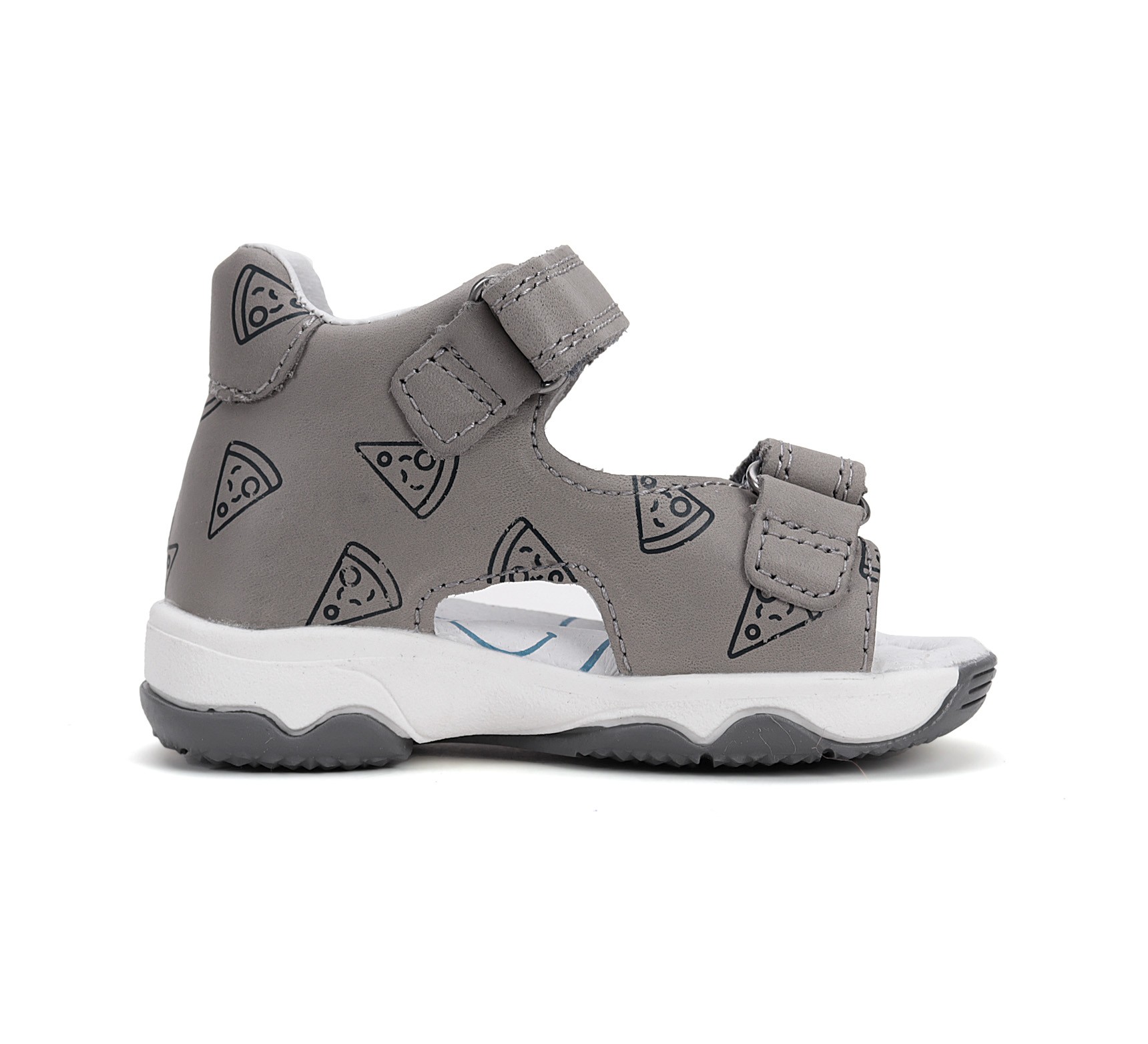 Pilkos basutės 26-31 d. G064-51586AM. D.D.Step (Vengrija). Batai vaikams 5 batukai vaikams D.D.Step (Vengrija) Pilkos basutės 26-31 d. G064-51586AM