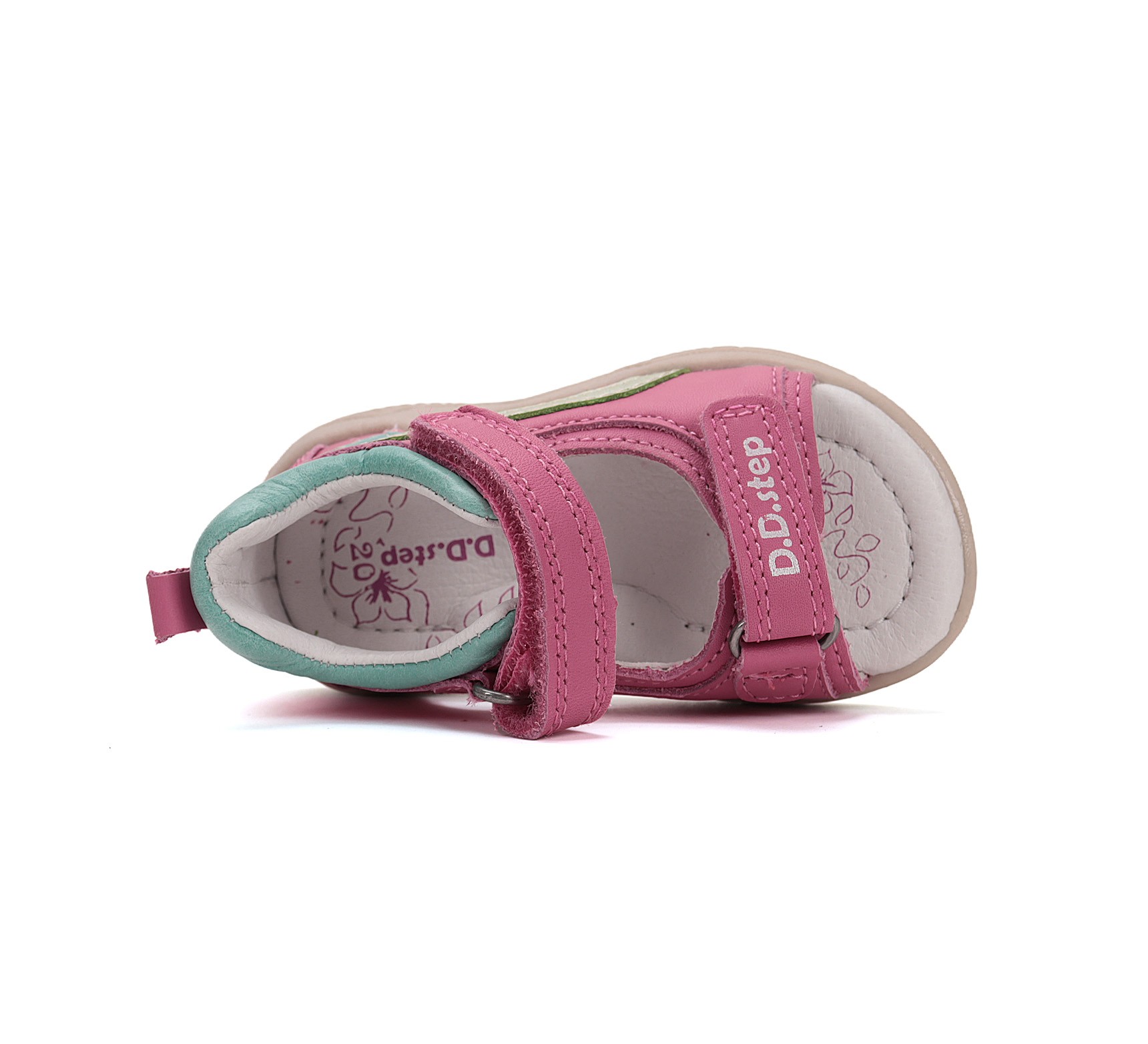 Rožinės basutės 25-30 d. G103-51229DM. D.D.Step (Vengrija). Batai vaikams 6 batukai vaikams D.D.Step (Vengrija) Rožinės basutės 25-30 d. G103-51229DM