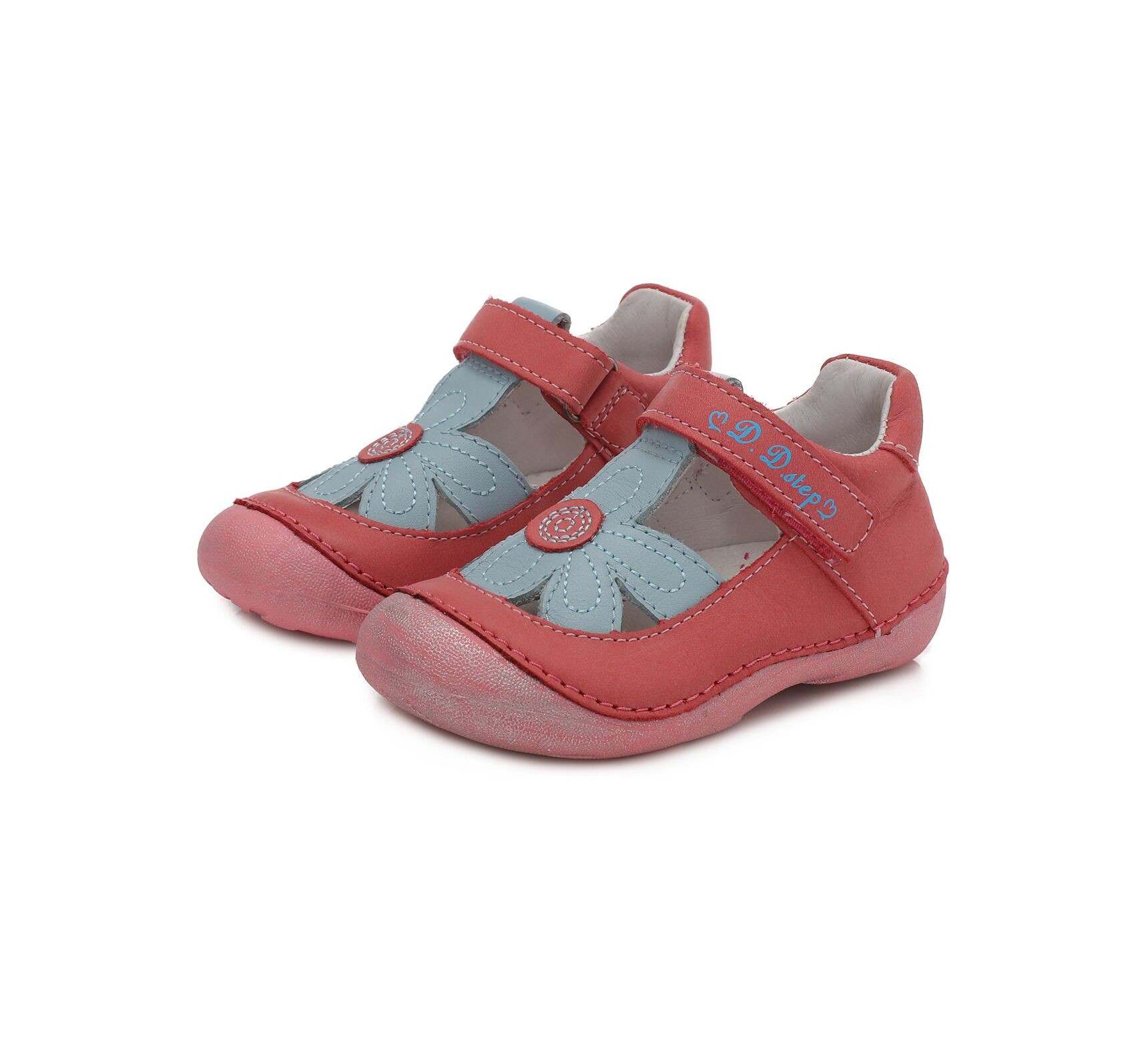 Rožiniai batai 19-24 d. 015200B. D.D.Step (Vengrija). Batai vaikams 4 batukai vaikams D.D.Step (Vengrija) Rožiniai batai 19-24 d. 015200B