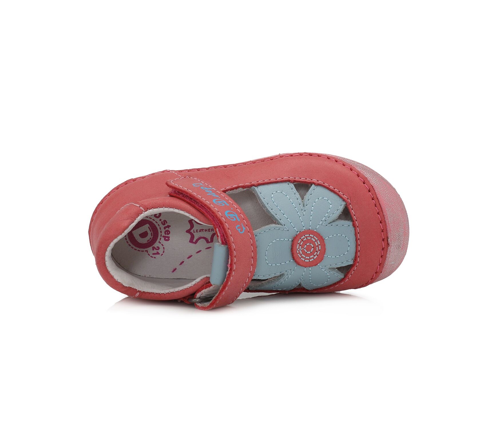 Rožiniai batai 19-24 d. 015200B. D.D.Step (Vengrija). Batai vaikams 6 batukai vaikams D.D.Step (Vengrija) Rožiniai batai 19-24 d. 015200B