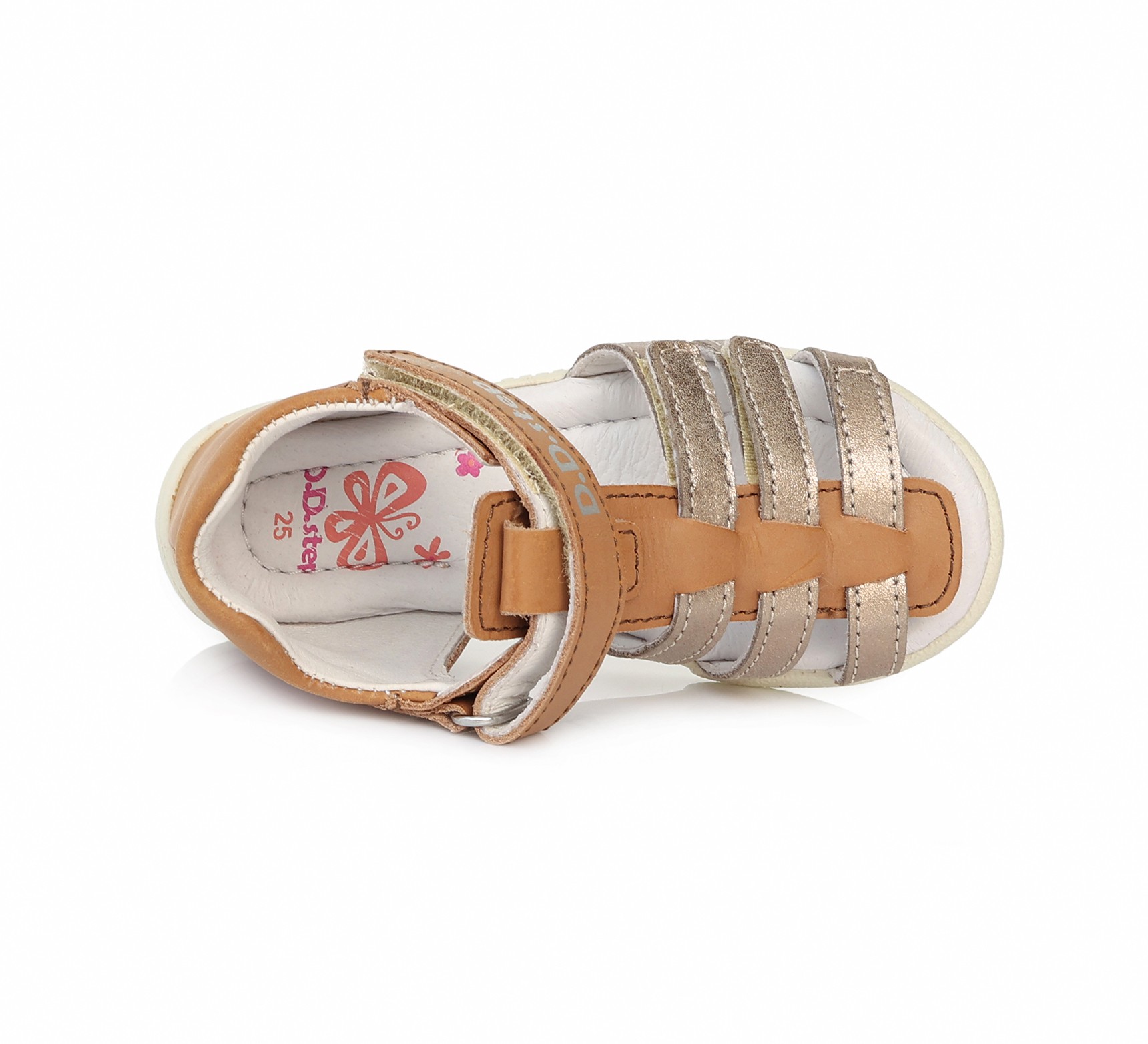 Rudos basutės 20-24 d. AC048790. D.D.Step (Vengrija). Batai vaikams 6 batukai vaikams D.D.Step (Vengrija) Rudos basutės 20-24 d. AC048790