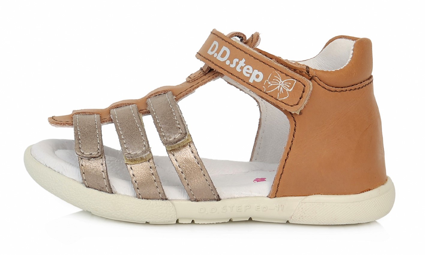 Rudos basutės 20-24 d. AC048790. D.D.Step (Vengrija). Batai vaikams 3 batukai vaikams D.D.Step (Vengrija) Rudos basutės 20-24 d. AC048790